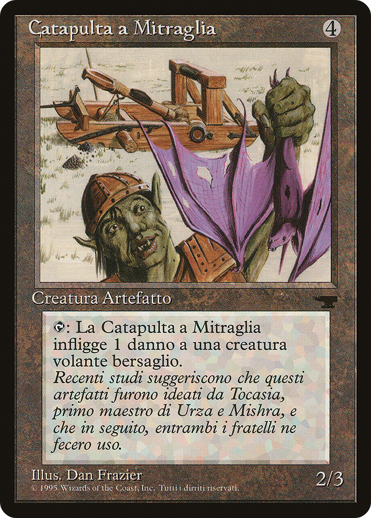 {C} Grapeshot Catapult (Italian) - "Catapulta a Mitraglia" [Rinascimento][RIN 125]