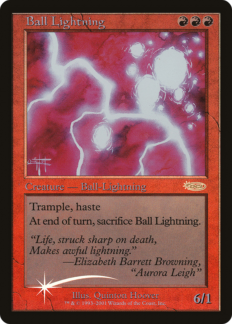 {R} Ball Lightning [Judge Gift Cards 2001][PA J01 001] - Misty Mountain Games