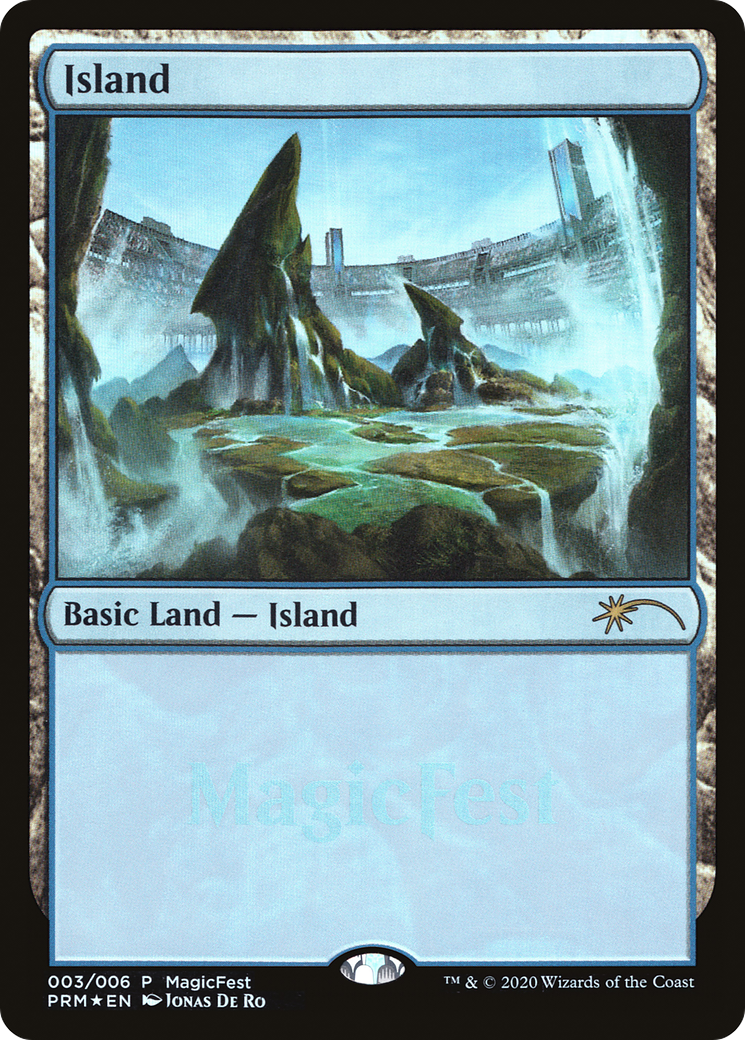 {B}[PA PRM20 003] Island (3) [MagicFest 2020]