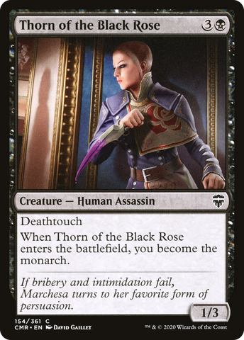 {C} Thorn of the Black Rose [Commander Legends][CMR 154]