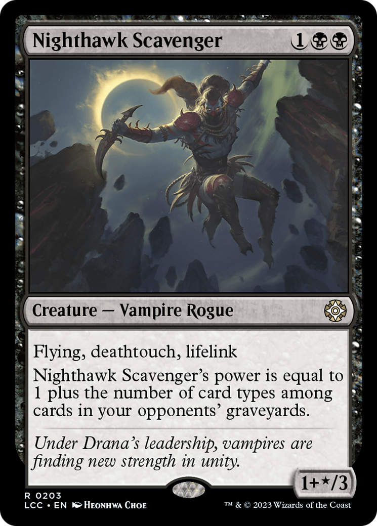{R} Nighthawk Scavenger [The Lost Caverns of Ixalan Commander][LCC 203]