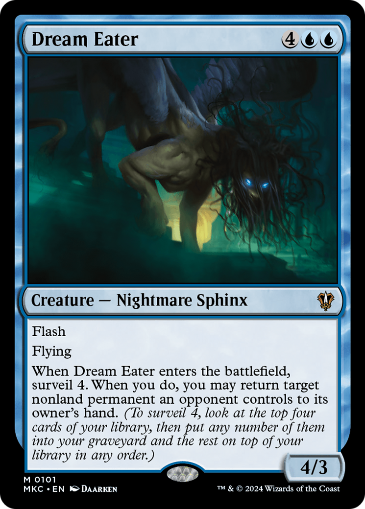{R} Dream Eater [Murders at Karlov Manor Commander][MKC 101]