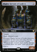{R} Mighty Servant of Leuk-o (Extended Art) [Commander Legends: Battle for Baldur's Gate][CLB 598]