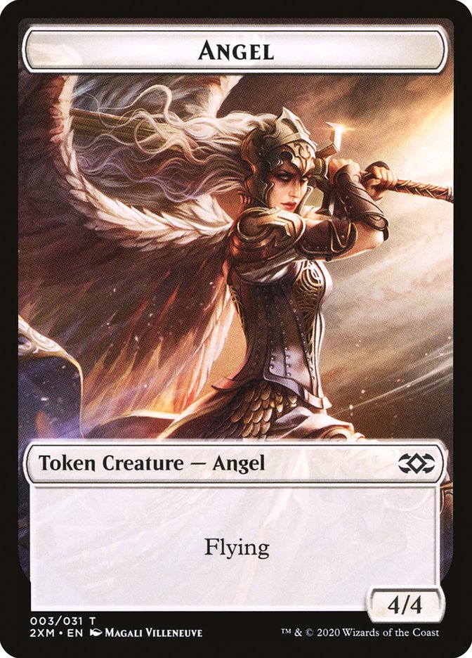 {T} Angel Token [Double Masters Tokens][T2XM 003]