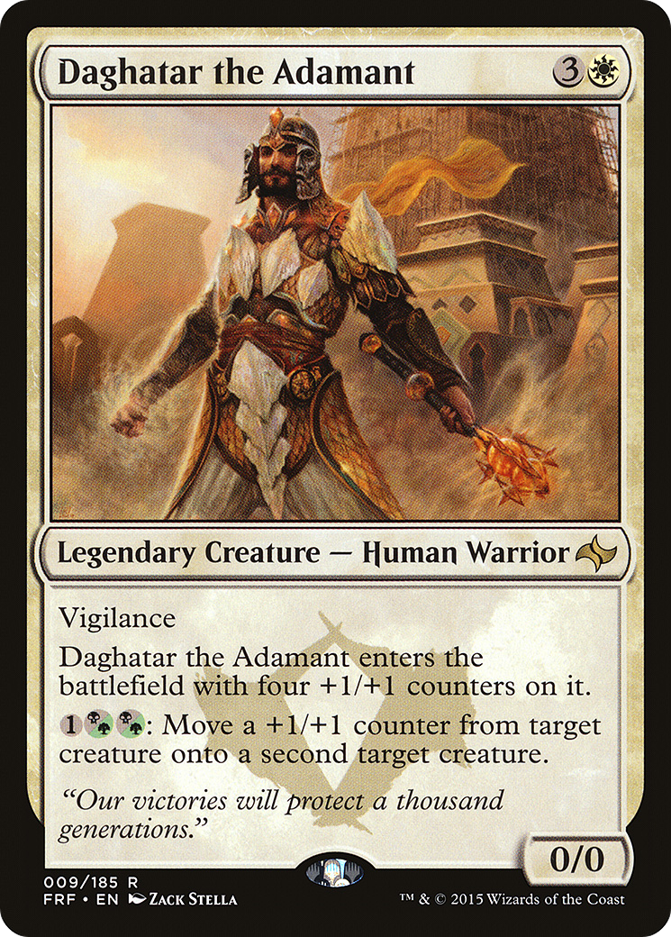 {R} Daghatar the Adamant [Fate Reforged][FRF 009] - Misty Mountain Games