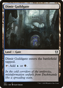 {C} Dimir Guildgate [Zendikar Rising Commander][ZNC 127]