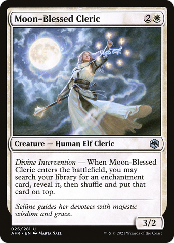 {C} Moon-Blessed Cleric [Dungeons & Dragons: Adventures in the Forgotten Realms][AFR 026]