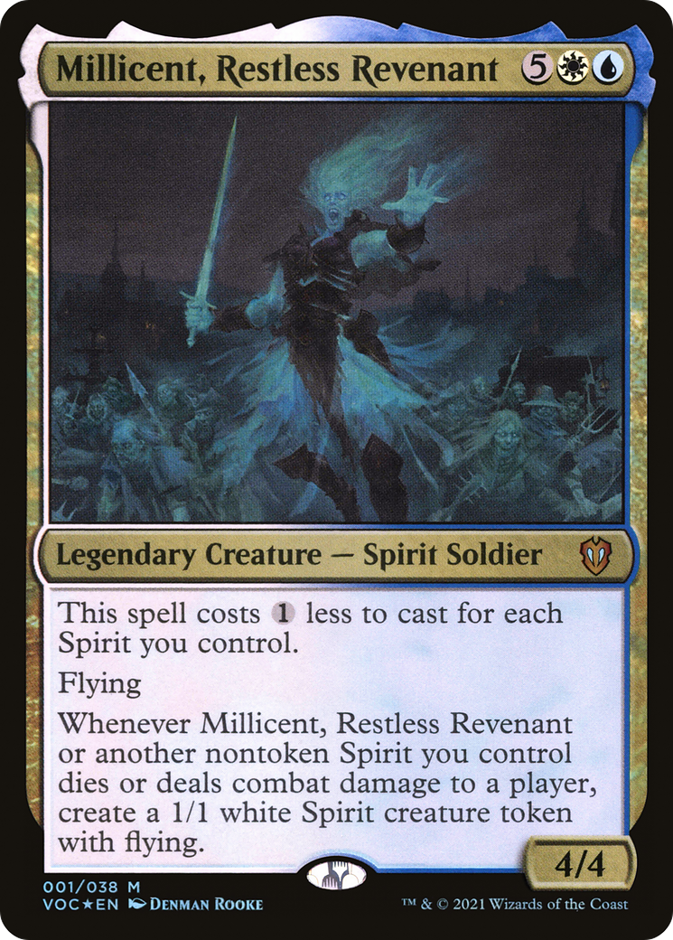 {R} Millicent, Restless Revenant [Innistrad: Crimson Vow Commander][VOC 001]