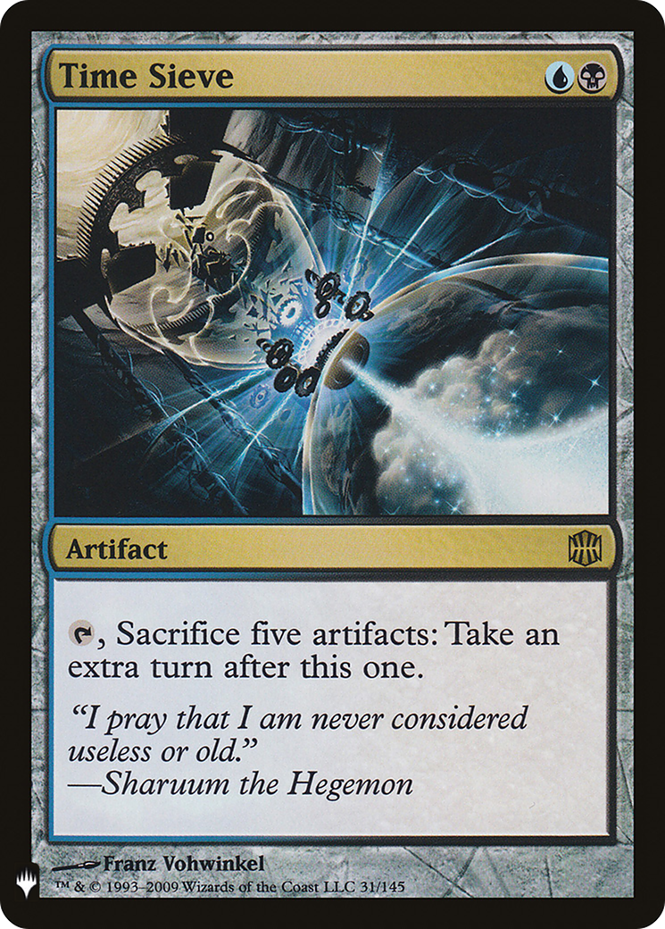 {R} Time Sieve [Mystery Booster][LS ARB 031]
