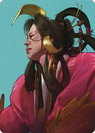 {A} Azami, Lady of Scrolls Art Card [Commander Masters Art Series][ACMM 052]
