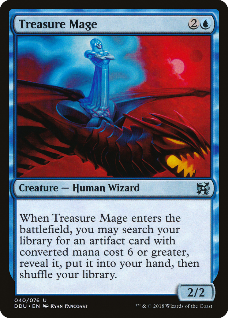 {C} Treasure Mage [Duel Decks: Elves vs. Inventors][DDU 040]