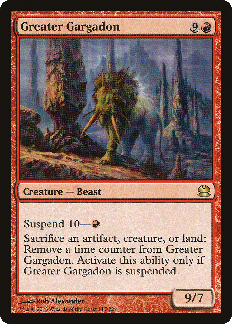 {R} Greater Gargadon [Modern Masters][MMA 117] - Misty Mountain Games