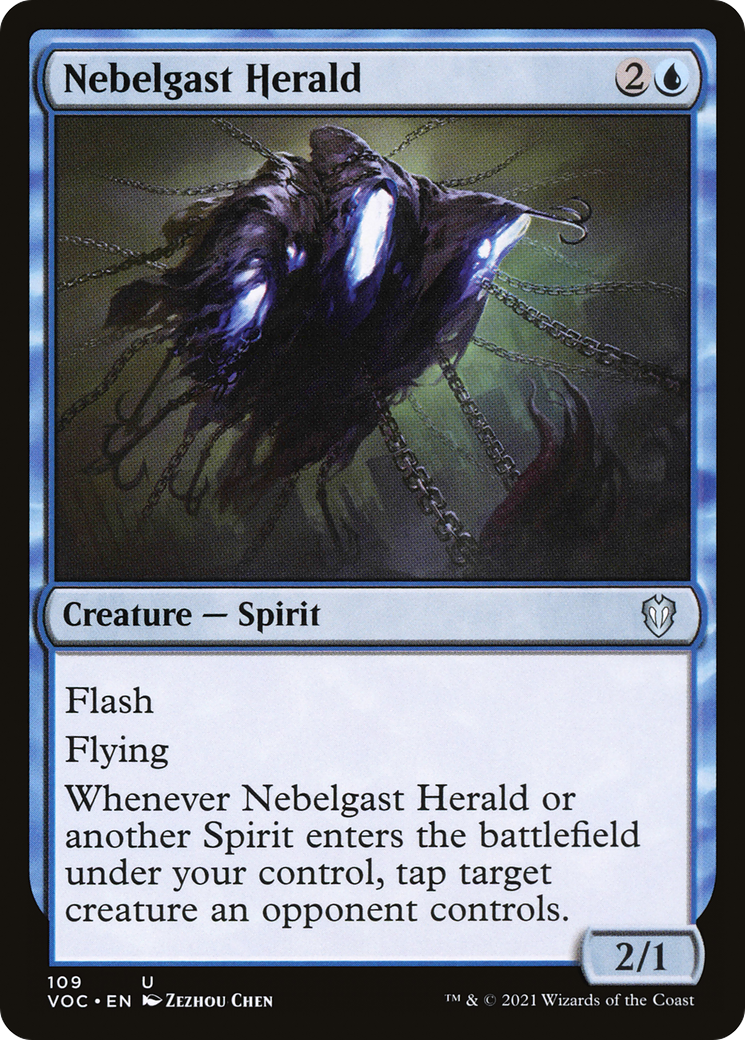 {C} Nebelgast Herald [Innistrad: Crimson Vow Commander][VOC 109]