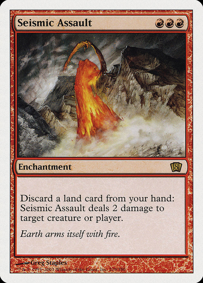 {R} Seismic Assault [Eighth Edition][8ED 219]