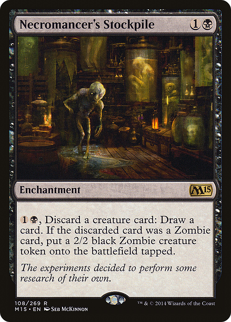 {R} Necromancer's Stockpile [Magic 2015][M15 108] - Misty Mountain Games