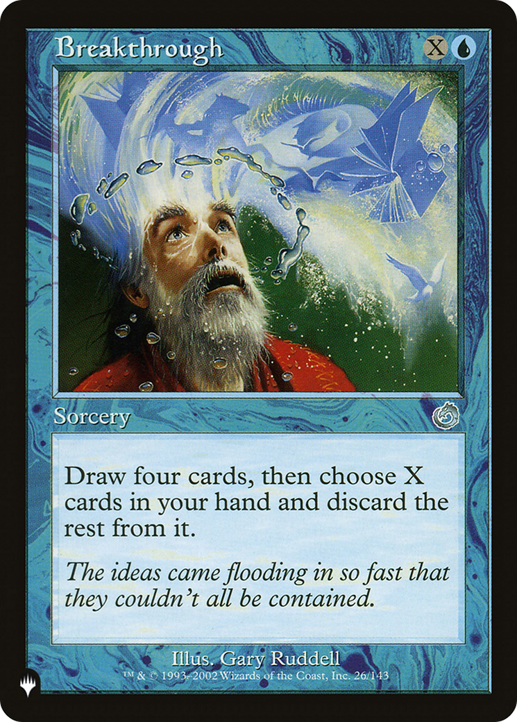 Breakthrough [LIST 26/143]