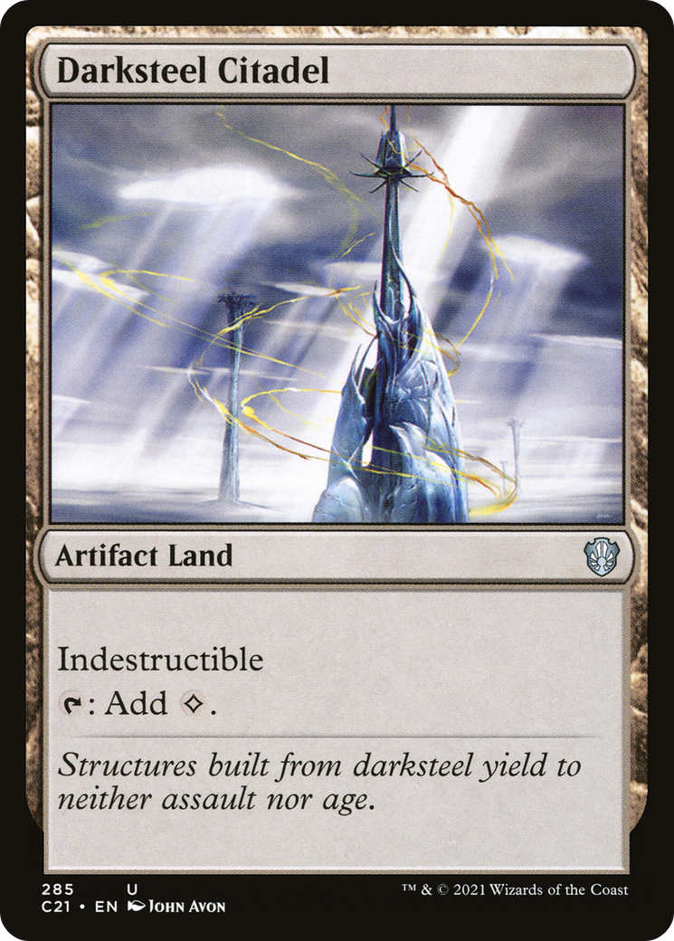 {C} Darksteel Citadel [Commander 2021][C21 285]