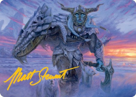 {A} Frost Giant Art Card (Gold-Stamped Signature) [Dungeons & Dragons: Adventures in the Forgotten Realms Art Series][GS AAFR 005]