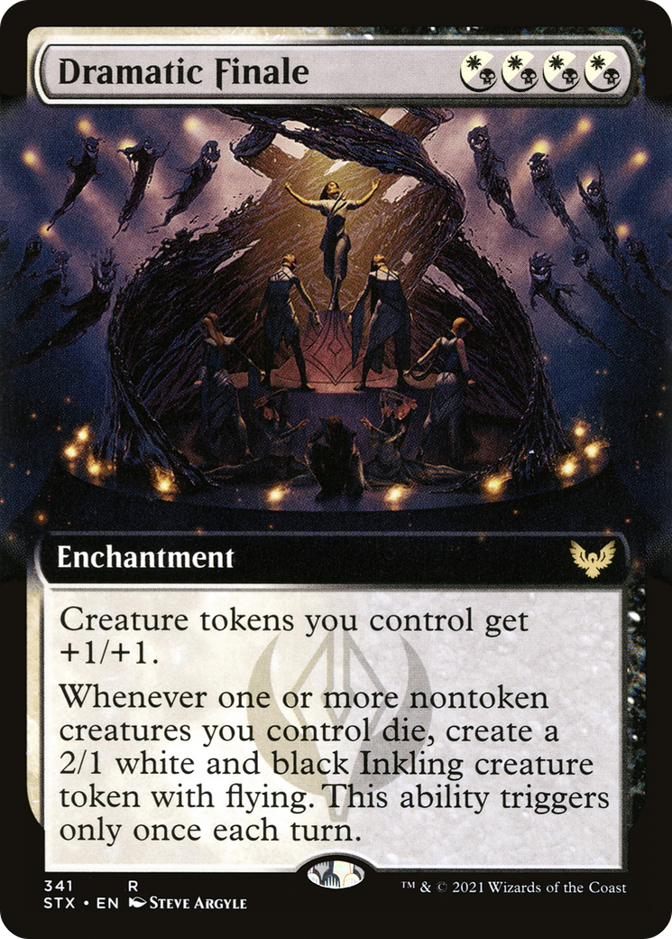 {R} Dramatic Finale (Extended Art) [Strixhaven: School of Mages][STX 341]