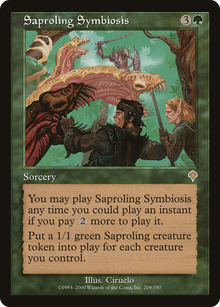 {R} Saproling Symbiosis [Invasion][INV 209] - Misty Mountain Games