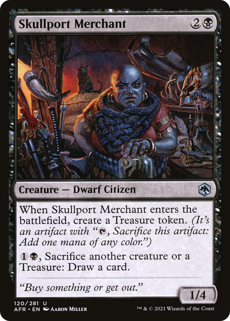 {C} Skullport Merchant [Dungeons & Dragons: Adventures in the Forgotten Realms][AFR 120]