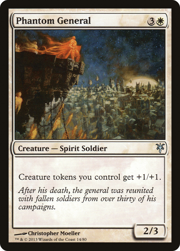 {C} Phantom General [Duel Decks: Sorin vs. Tibalt][DDK 014]
