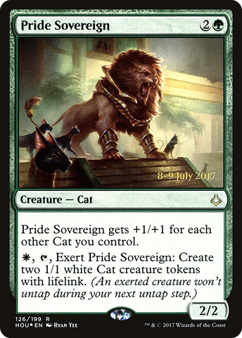 {R} Pride Sovereign [Hour of Devastation Prerelease Promos][PR HOU 126]