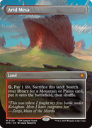{R} Arid Mesa (Borderless) [Tarkir: Dragonstorm Special Guests][SPG 109]