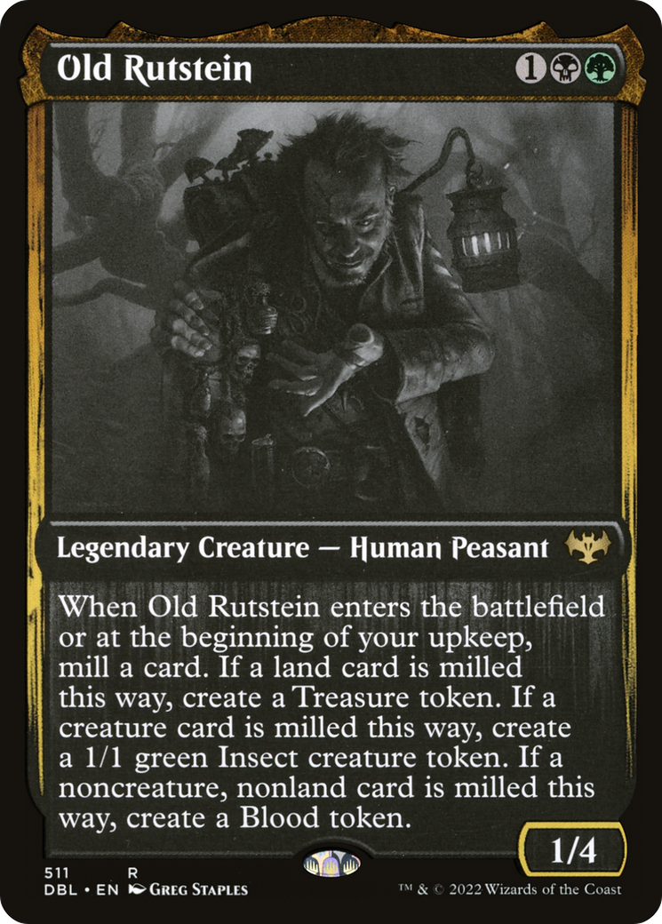 {R} Old Rutstein [Innistrad: Double Feature][DBL 511]