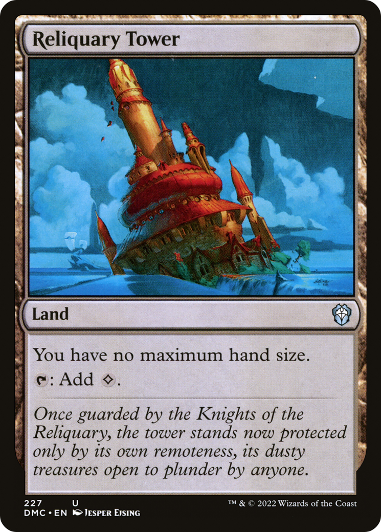 {C} Reliquary Tower [Dominaria United Commander][DMC 227]