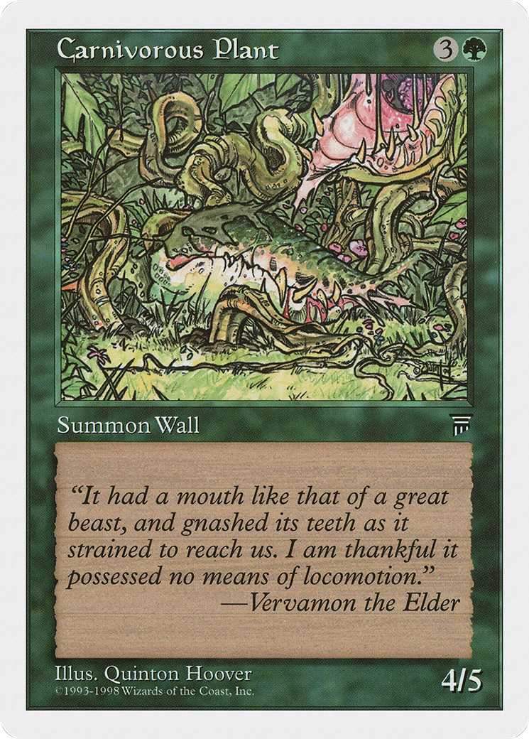 {C} Carnivorous Plant [Anthologies][ATH 053]