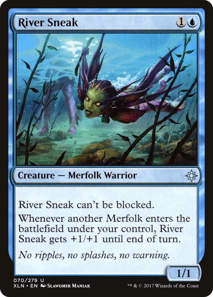 {C} River Sneak [Ixalan][XLN 070] - Misty Mountain Games