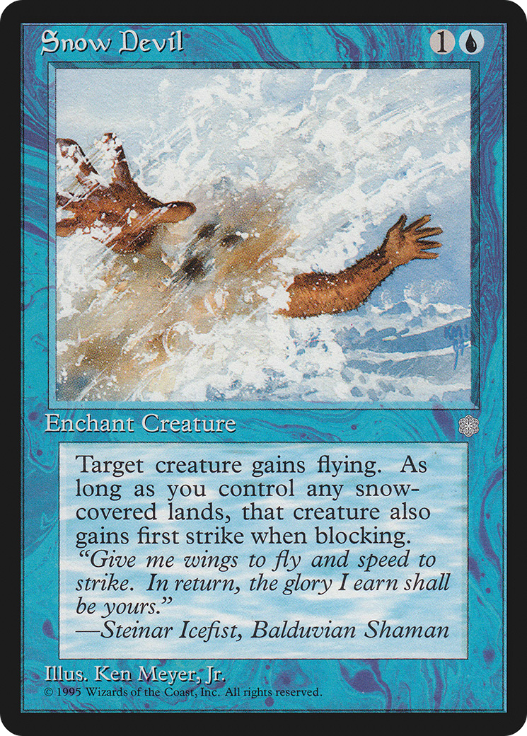 {C} Snow Devil [Ice Age][ICE 100]
