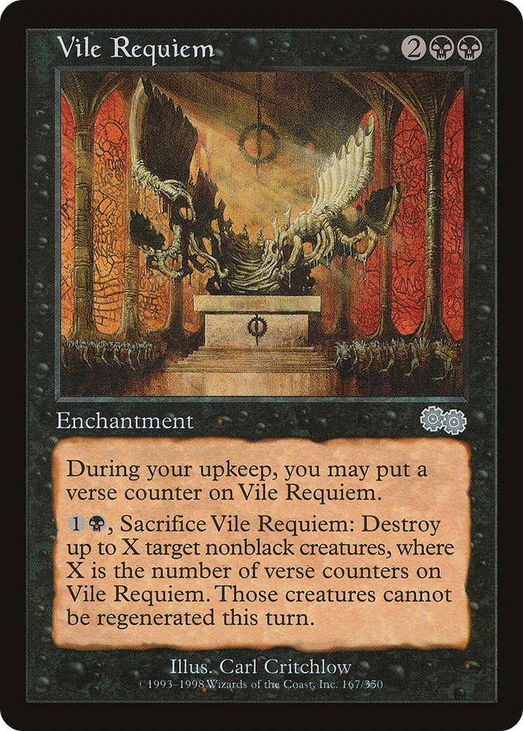 {C} Vile Requiem [Urza's Saga][USG 167] - Misty Mountain Games