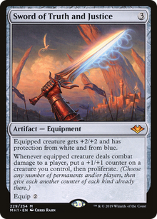 {R} Sword of Truth and Justice [Modern Horizons][MH1 229]