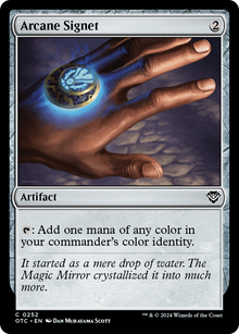 {C} Arcane Signet [Outlaws of Thunder Junction Commander][OTC 252]
