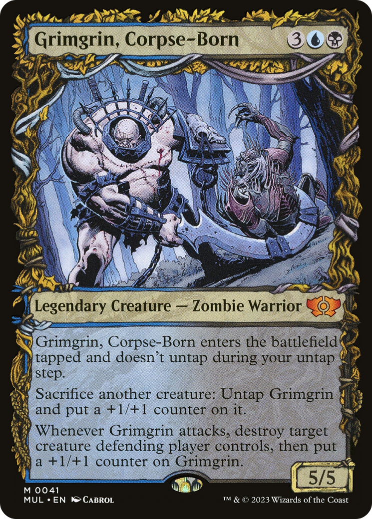 {R} Grimgrin, Corpse-Born [Multiverse Legends][MUL 041]