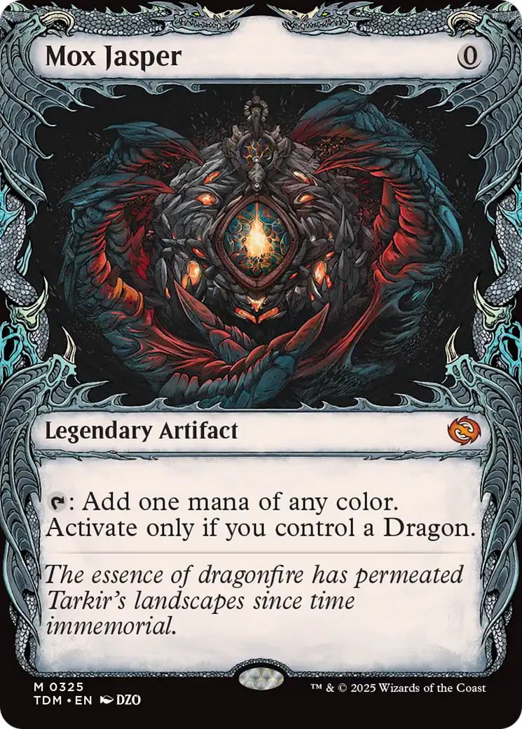 {@R} Mox Jasper (Showcase) [Tarkir: Dragonstorm][TDM 325]