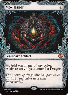 {@R} Mox Jasper (Showcase) [Tarkir: Dragonstorm][TDM 325]
