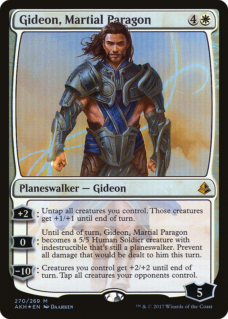 {R} Gideon, Martial Paragon [Amonkhet][AKH 270] - Misty Mountain Games