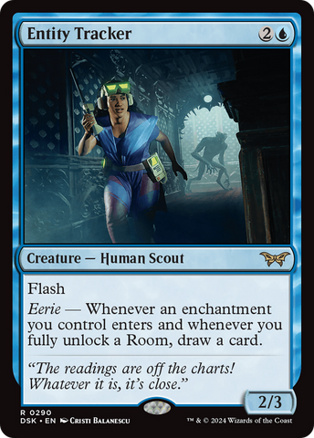 {@R} Entity Tracker (0290) [Duskmourn: House of Horror][DSK 290]