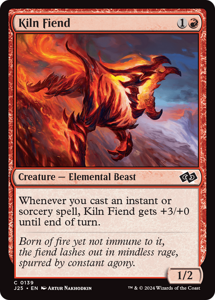 {C} Kiln Fiend [Foundations Jumpstart][J25 139]
