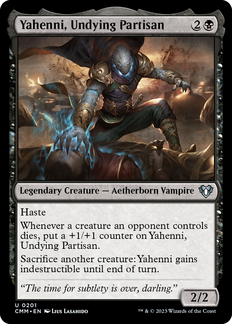 {C} Yahenni, Undying Partisan [Commander Masters][CMM 201]