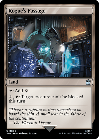 {C} Rogue's Passage (Surge Foil) [Doctor Who][WHO 890]