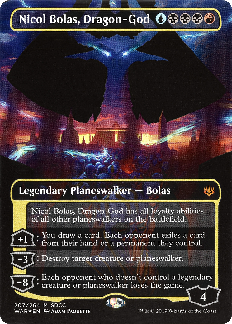 {R} Nicol Bolas, Dragon-God [San Diego Comic-Con 2019][PA SD19 207]