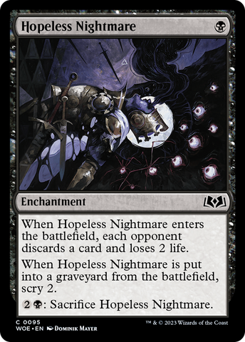 {@C} Hopeless Nightmare [Wilds of Eldraine][WOE 095]