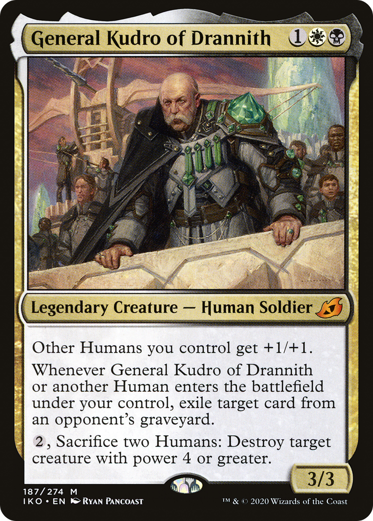 {R} General Kudro of Drannith [Ikoria: Lair of Behemoths][IKO 187]