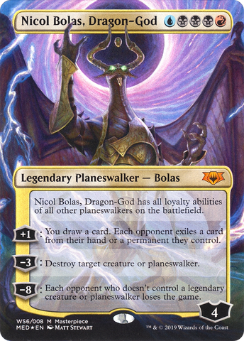 {R} Nicol Bolas, Dragon-God [Mythic Edition][PA MED WS6]