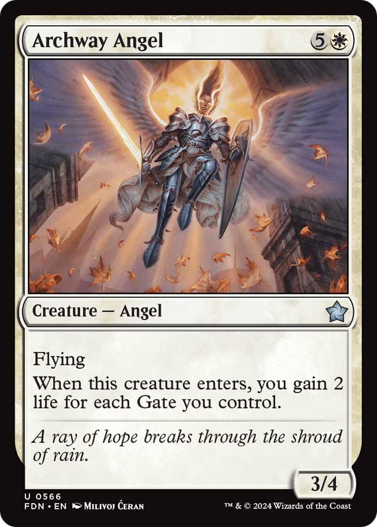 {@C} Archway Angel [Foundations][FDN 566]