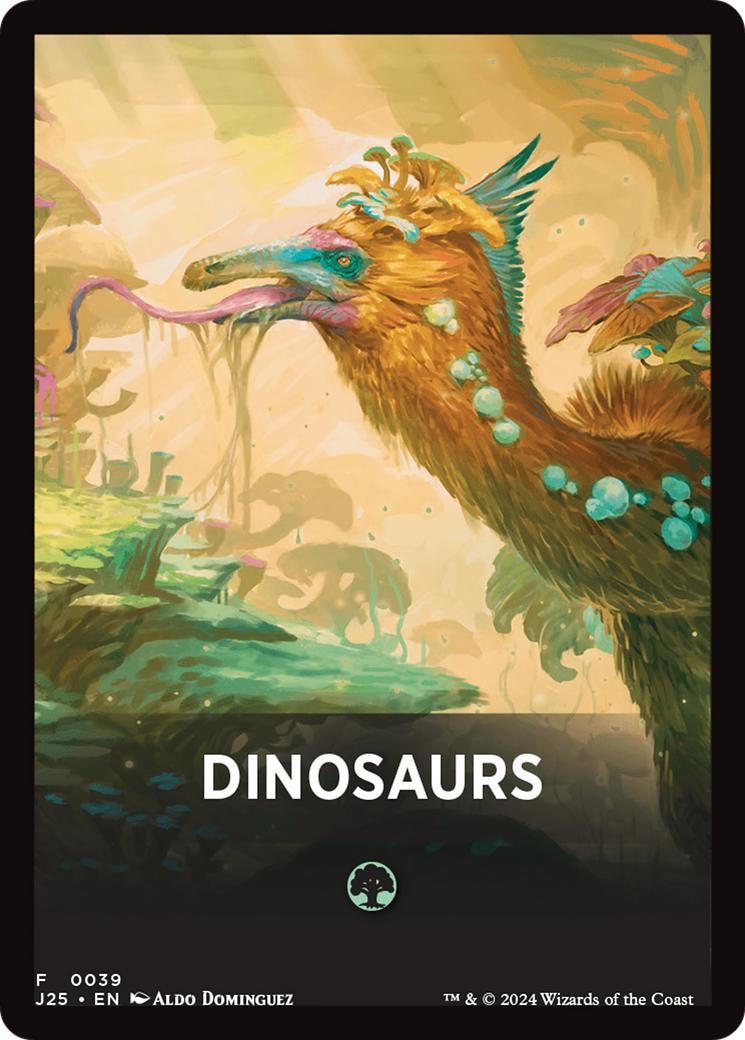 {R} Dinosaurs Theme Card [Foundations Jumpstart Front Cards][FC TJ25 039]